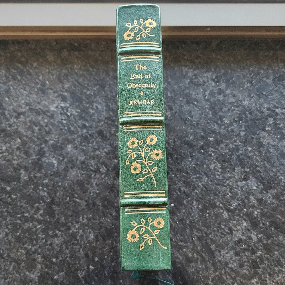 The End Of Obscenity Chatterly Tropic Cancer Fanny Hill Rembar Gryphon Edition